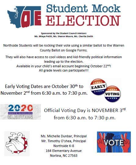 Northside Student Mock Elections