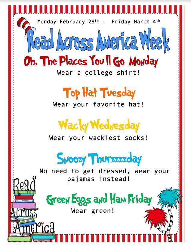 Read Across America Week Vaughan Elementary School