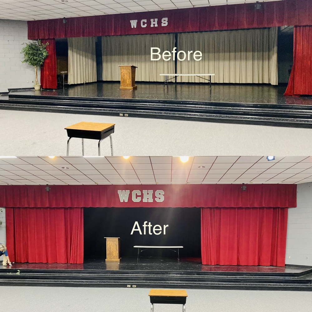 New Stage Curtains