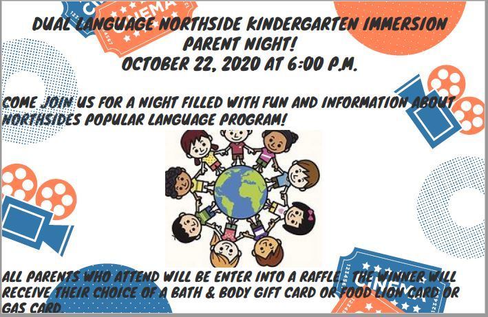 Dual Language Northside Kindergarten Immersion Parent Night