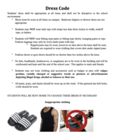 Updated Dress Code