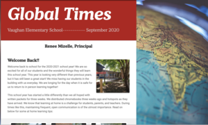 VES Newsletter - September 2020