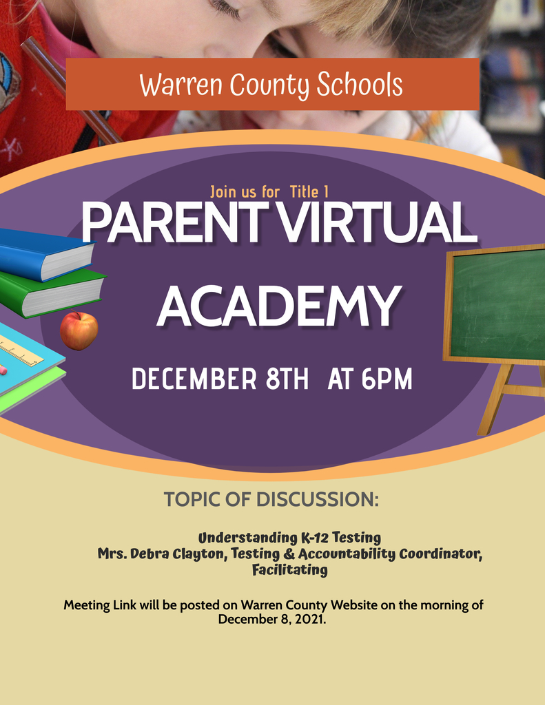 Title 1 Parent Virtual Academy