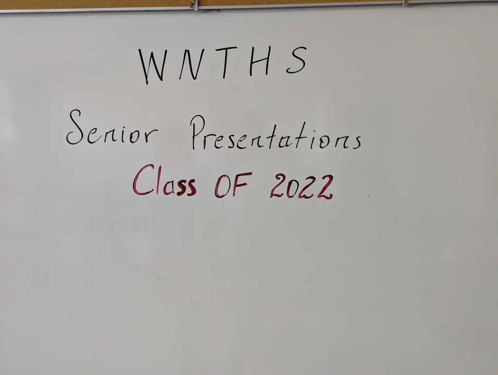 Senior Presentations