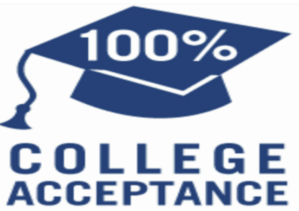 100% college acceptance