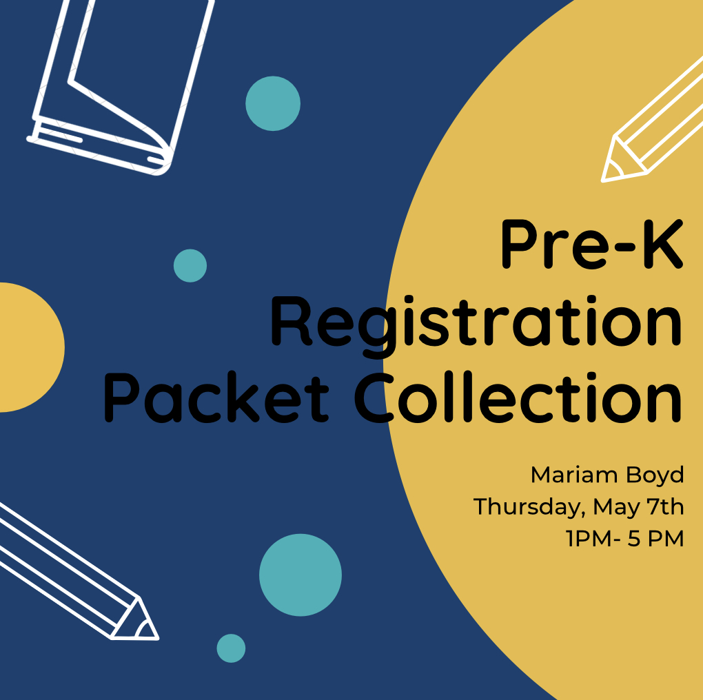 Pre-K Registration Packets
